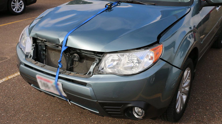 Image of Subaru Forester deer hit damage